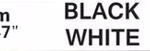 ايبسون 9 مل ليبل أبيض بخط أسود